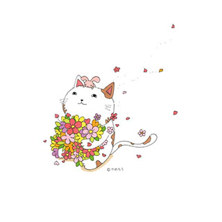 猫のポストカード通販 人気子猫のかわいい漫画調イラストや写真
