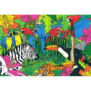 ポストカード【tropical jungle】* seri
